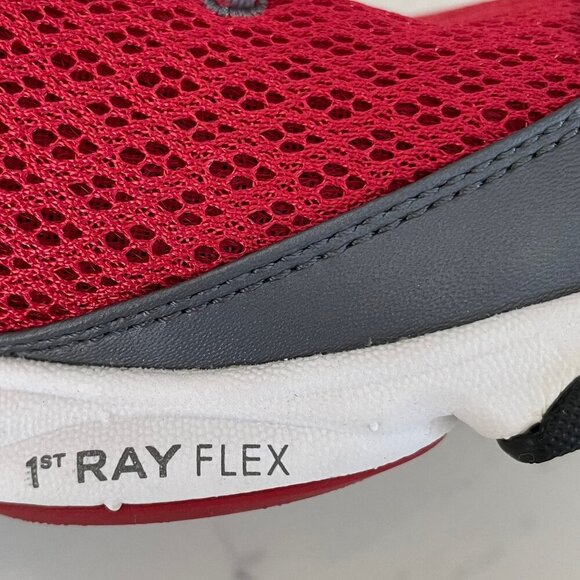 Merrell Weil Rhythm 1st Ray Flex AWS Lace Up Lo Cut Mesh Manmade Sneakers Red 40 - Picture 10 of 14